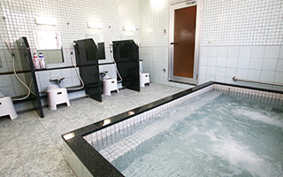 A large communal bath