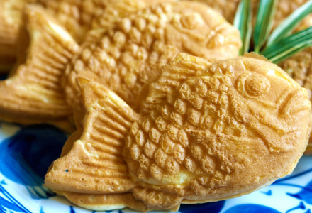 一起來品嚐鯛魚燒