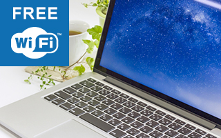 免費上網＜Free Wi-Fi＞